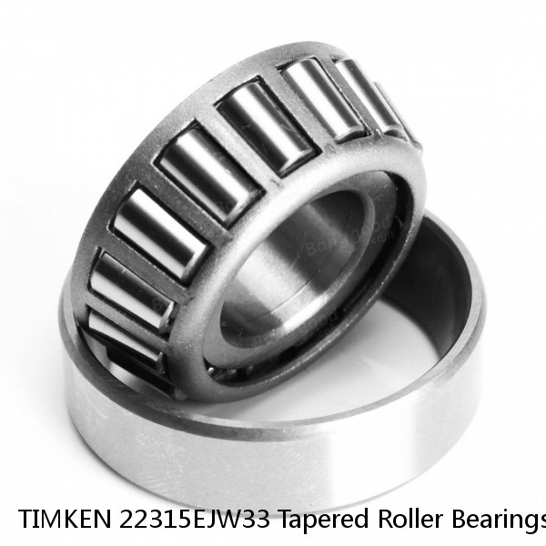 TIMKEN 22315EJW33 Tapered Roller Bearings Tapered Single Metric