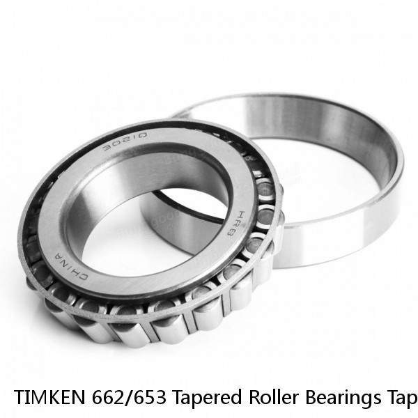 TIMKEN 662/653 Tapered Roller Bearings Tapered Single Metric