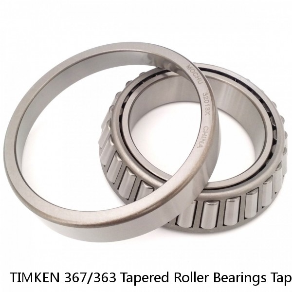 TIMKEN 367/363 Tapered Roller Bearings Tapered Single Metric #1 small image